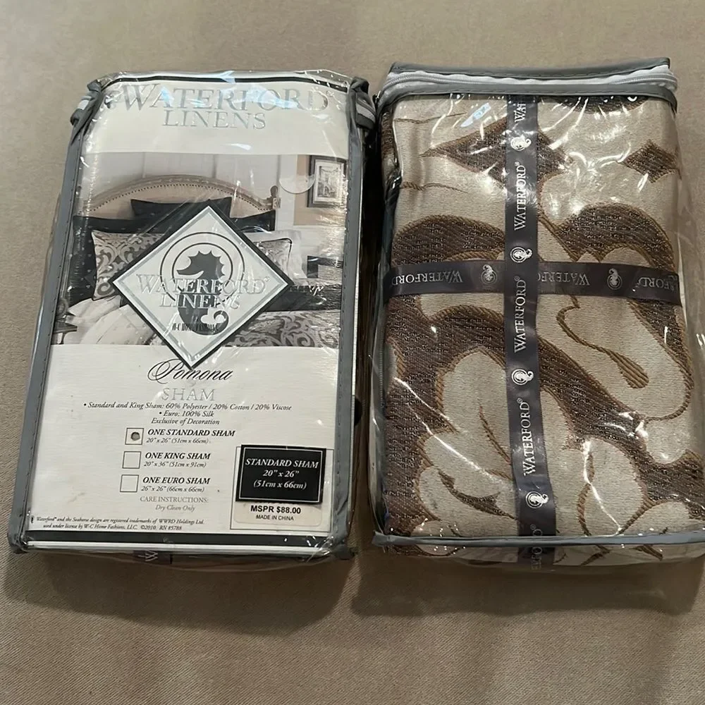 Waterford Linens Pomona Standard Sham Set of 2